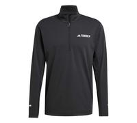 adidas Terrex XPR Half-Zip Maillot De Course Hommes-Noir, Taille L