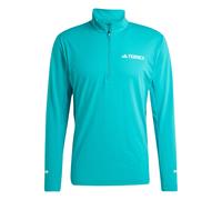 adidas Terrex XPR Half-Zip Maillot De Course Hommes-Vert, Taille M