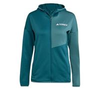adidas Terrex XPR Light Fleece Veste Running Femmes-Bleu Petrol, Taille S