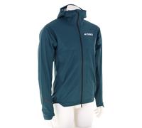 adidas Terrex XPR Light Rain Hommes Veste de course L Bleu foncé
