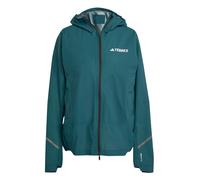 adidas Terrex XPR Light Rain Veste Running Femmes - Bleu Petrol, Taille XL