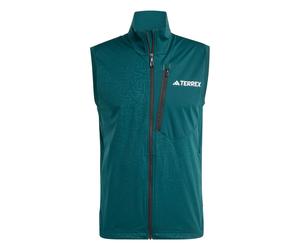 adidas Terrex XPR Softshell Gilets de course Hommes-vert, Taille S
