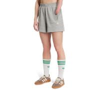 Adidas Short Essentials Molleton Gris Chiné Moyen Femme XS
