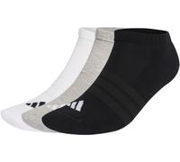 adidas - Cushioned Essential Low Cut 3-Pack - Chaussettes multifonctions - EU 46-48 - medium grey heather / white / black