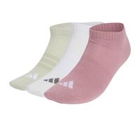 adidas - Thin&Light Essentials Low Cut Socks 3 Pack - Chaussettes multifonctions - EU 46-48 - magic mauve / white / halo green