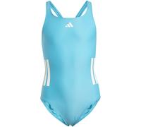 Adidas 3 Stripes C Back Swimsuit Bleu 7-8 Years Filles