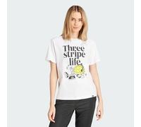 Adidas Three Stripes Life Graphic Tshirt T-Shirt Graphique à Manches Courtes Femme