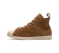 Adidas - Ti Brown Superstar Hi Baskets - Homme - Sport - Brun - Taille: 39 1/3 EU