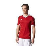adidas Tiro 15 JSY - T-Shirt pour Homme, Rouge - XS, Taille: XS