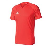 adidas Tiro 17 Maillot d'entraînement Homme Scarlet/Noir/Blanc FR : L (Taille Fabricant : L)_306