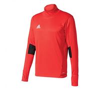adidas Tiro 17 Sweat-Shirt Homme, Scarlet/Noir/Blanc, FR : XXL (Taille Fabricant : XXL)