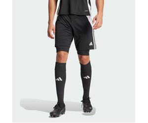 Adidas Tiro 24 Training 2-in-1 Homme - Shorts, Noir - Taille L - Toile de coton Black L