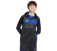 Haut d'entraînement Tiro 25 Essentials Winterized Enfants Black / Semi Lucid Blue / Crew Yellow 13-14A