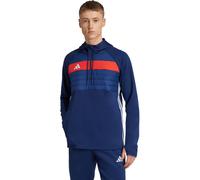 adidas Tiro 25 Essentials hoodie hiver L Bleu Marine/Rouge