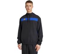adidas Tiro 25 Essentials Veste à capuche tissée Noir/Bleu S