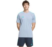 MAILLOT TIRO 26 ESSENTIALS Halo Silver / Mint Rush / White M