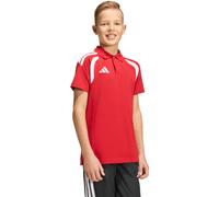 Adidas Polo enfant Tiro 26 League manches courtes Rouge/Blanc 11-12 ans Unisexe