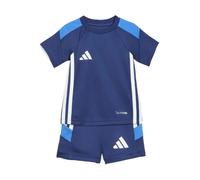 Adidas Tiro Essentials Short Sleeve Set Bleu 12-24 Months Enfants