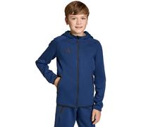 Adidas Tiro Travel Sweat Full Zip Sweatshirt Bleu 7-8 Years Enfants