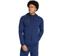 Adidas Sweat à capuche Tiro Travel zippé intégral Bleu marine/noir XL