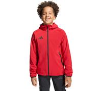adidas Tiro Travel Woven Windbreaker Jr Rouge/Noir 176