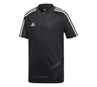 adidas Tiro19 Training Jacket Veste d'entraînement Enfant Black/Black/White FR : L (Taille Fabricant : 152)