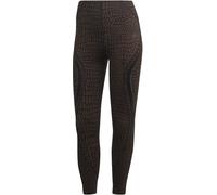 Adidas Tlrd Hiit Croco Luxe Training 7/8 Leggings Womens Marron 6 (XXS) Female
