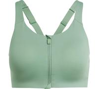 Adidas Tlrdim Lux Zip High Impact Sports Bra Womens Vert 32C Female