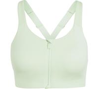 Adidas Tlrdim Lux Zip High Impact Sports Bra Womens Vert 34A Female