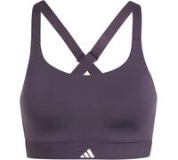 Adidas Tlrdim Luxe Hs High Impact Sports Bra Womens Violet XSCD Female
