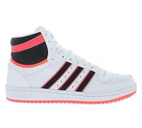 adidas Top Ten Hi Chaussures de basket-ball pour homme, blanc/noir/blanc (Solid Black/Core White), 45 EU