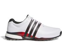 Adidas Tour360 25 Wide Spikeless Golf Shoes Mens Wht/Blk/Rd 8 (42) Male
