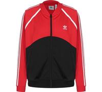 adidas Track Top Haut Long, Black/Vivid Red, S Hommes