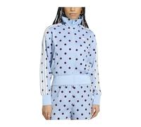 Adidas - Track Top Satin Pois - Femme - Sport - Bleu - Taille: 42 FR