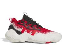 Adidas Trae Young 3 Low Trainers Mens Blanc/Noir/Rouge 7.5 (41.3) Male