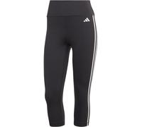 Adidas Train Essentials 3-Stripes High Waisted Three Quarter Leggings Noir 14 (L) Female