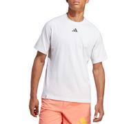 adidas Train Icons 3 Bar Logo Tee-shirt M Blanc