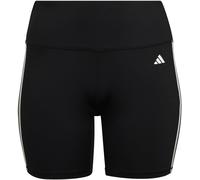 Adidas Training Essentials 3-Stripes High-Waisted Short Leggings (Plus Size) Womens Noir 18 (XXL) Female