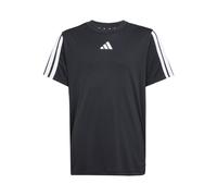 Adidas T-shirt Train Essentials 3-Stripes Noir/Blanc Garçon 9‑10 ans