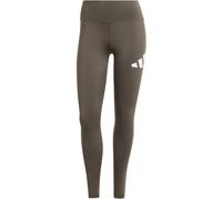 Adidas Training Essentials Big Logo Leggings Womens Ombre Olive L (16-18) Female