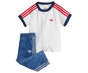 Adidas Trefoil Bébé - Survêtements, Bleu - Taille 63 - 68 CM - Jersey de coton Blue 63 - 68 CM