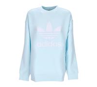 Adidas - Trefoil Crew Sweat - Femme - Sport - Bleu - Taille: 42 FR