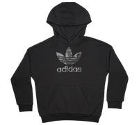 Adidas Trefoil Enfant - Sweats à capuche, Gris - Taille 147 - 152 CM - Polaire de coton Grey 147 - 152 CM