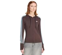 Adidas Trefoil Femme - Sweats à capuche, Marron - Taille 34 - Poly Mesh Brown 34