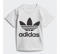 adidas Trefoil Tee T-Shirt Enfant White/Black FR: XL (Taille Fabricant: 2-3Y)
