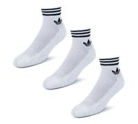 Adidas Trefoil Unisexe - Chaussettes, Blanc - Taille 37-39 White 37-39