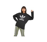 Adidas Originals Sweat à capuche Trefoil Noir 36 Femme