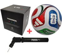 Adidas Trionda WM 2026 League Ballon de Football Taille 5 Coupe du Monde + Pompe
