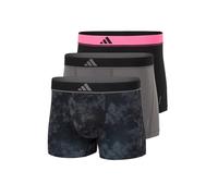 adidas Trunk (3pk) -Active Micro Flex Eco-Bequeme Unterwäsche Short/Culotte, Assorted_4am014, M Hommes