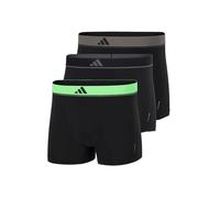 adidas Trunk (3pk) -Active Micro Flex Eco-Bequeme Unterwäsche Short/Culotte, Assorted_4am014, S Hommes
